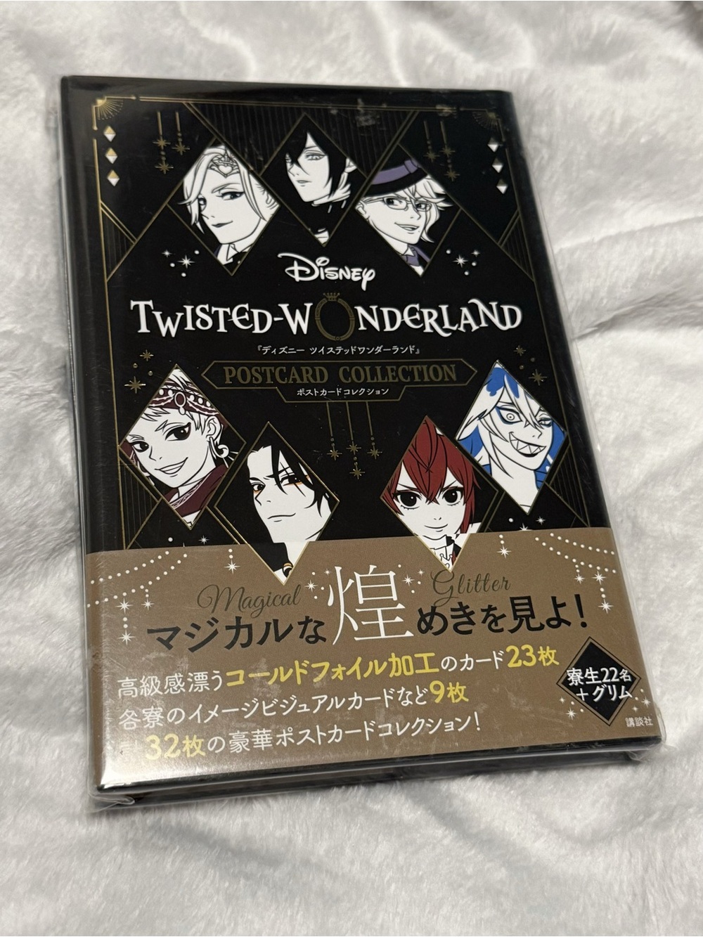 Disney Japan Twisted Wonderland 2022 Postcard Collection Artbook